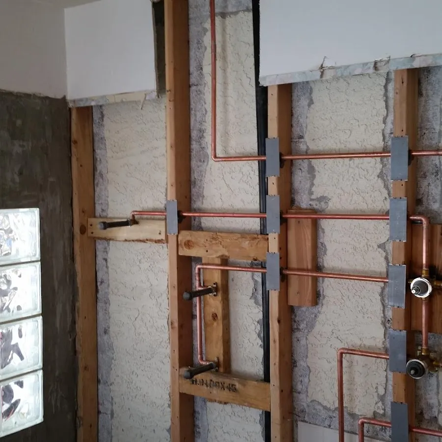 Copper pipe installation for Burst Pipe Repair in Barrington