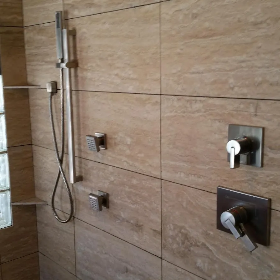 Shower fixture installation for Frozen Pipe Repair in Barrington